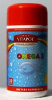 OMEGA 3 Çocuklar için185 mg 30 Emilebilen Kapsül